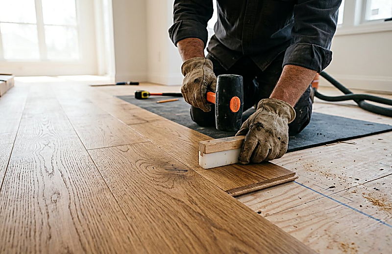 Home Flooring Upgrade project delivered by Home Improve Expert